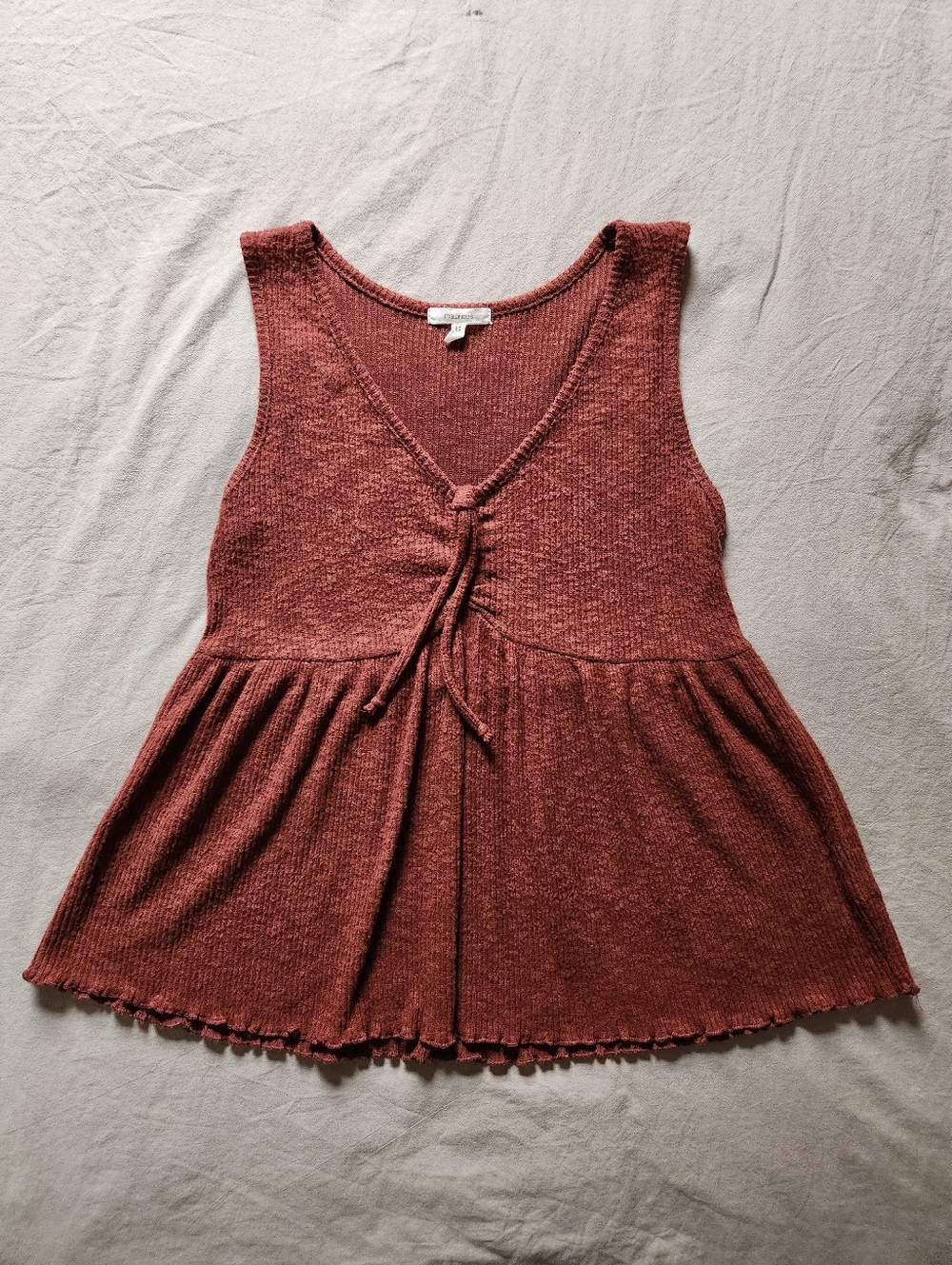 Maurices Peplum Babydoll Top - Size Small